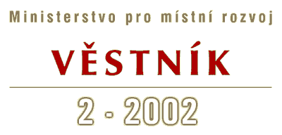 Vstnk 2-2002 Ministerstva pro mstn rozvoj