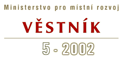 Vstnk 5-2002 Ministerstva pro mstn rozvoj