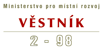 Vstnk 2-98 Ministerstva pro mstn rozvoj