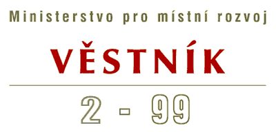 Vstnk 2-99 Ministerstva pro mstn rozvoj